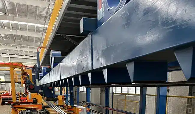 Online quenching system for aluminum profiles